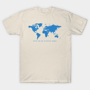 Earth now has 8 billions people T-Shirt